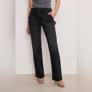 NWT Good American Good Icon Carpenter Jeans